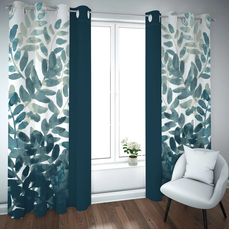 پرده مدل چاپی هازان سایز 300×150 سانتی متر 