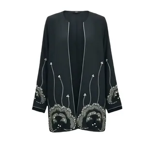 مانتو کتی زنانه مدل مهرانه جواهردوزی کد VJCZCU468