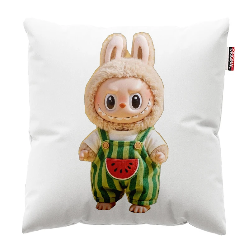 کوسن پاد آفرین طرح لبوبو سایز 30* 30 سانتی متر