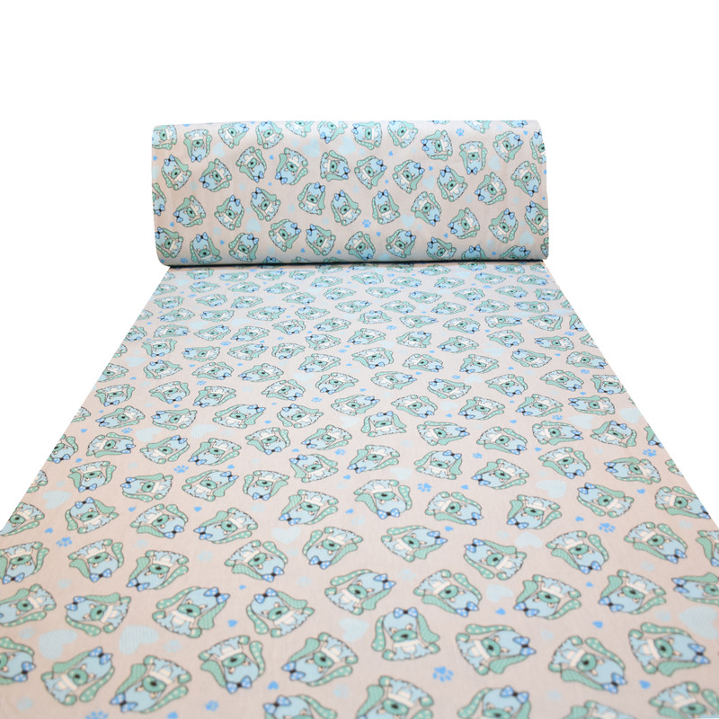  پارچه ملحفه مدل Dog کد 9524