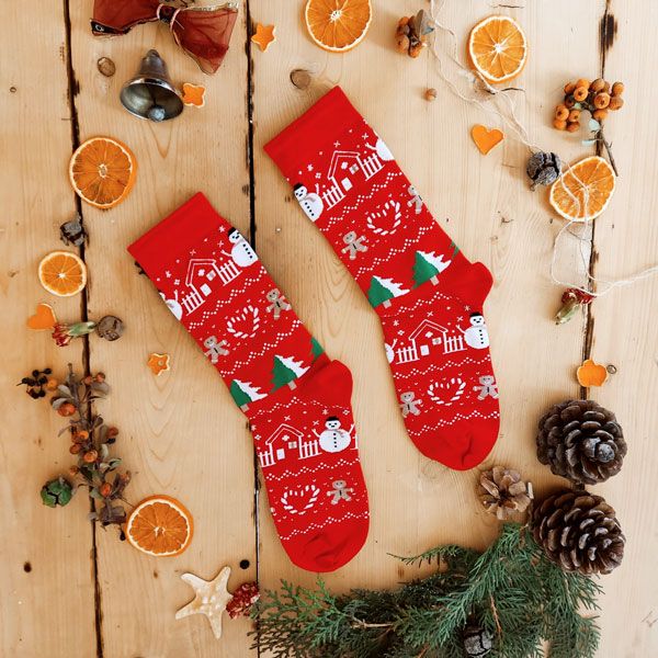 جوراب زنانه ال سون مدل برفی کد PH595 -  - 4