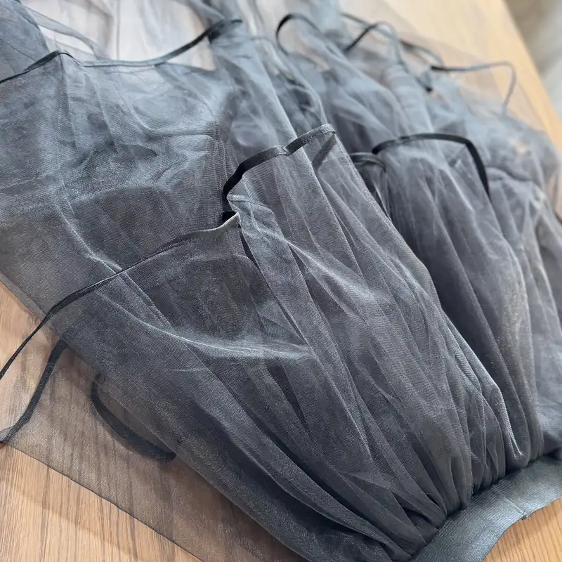 دامن زنانه مدل تور سه طبقه بلند کد bb01