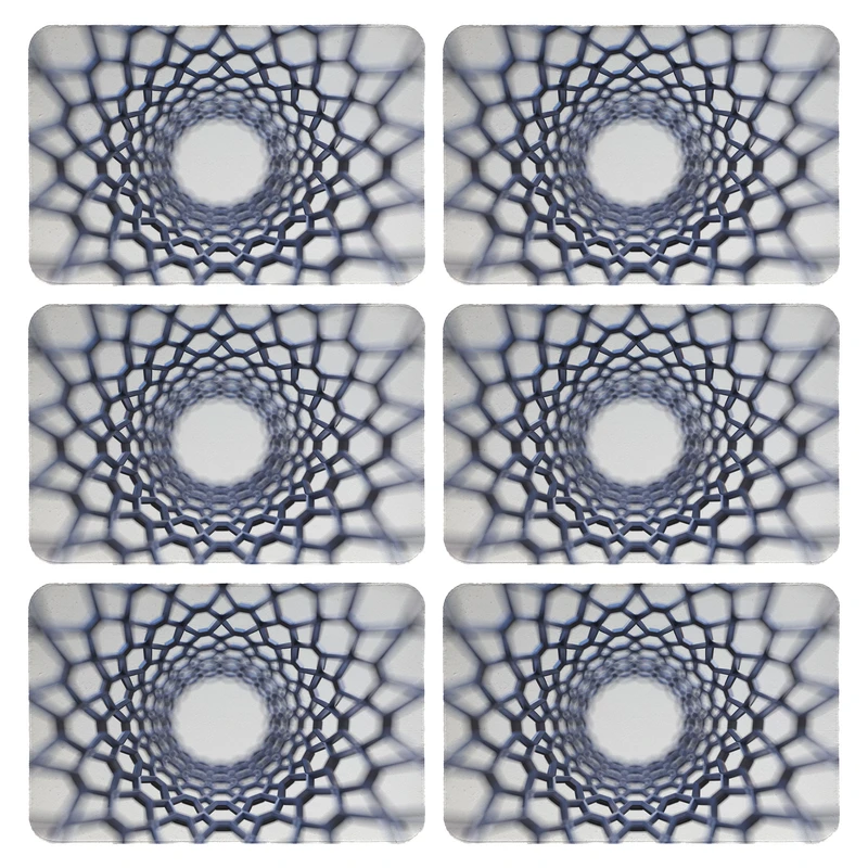 زیربشقابی طرح تونل کد 9222 بسته 6 عددی 