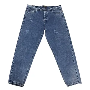 شلوار جین مام فیت مردانه مدل M09