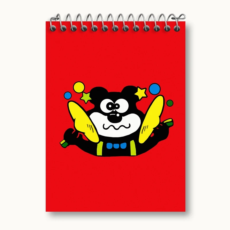 دفتر یادداشت 50 برگ خندالو مدل آدامس خرسی کد 6210