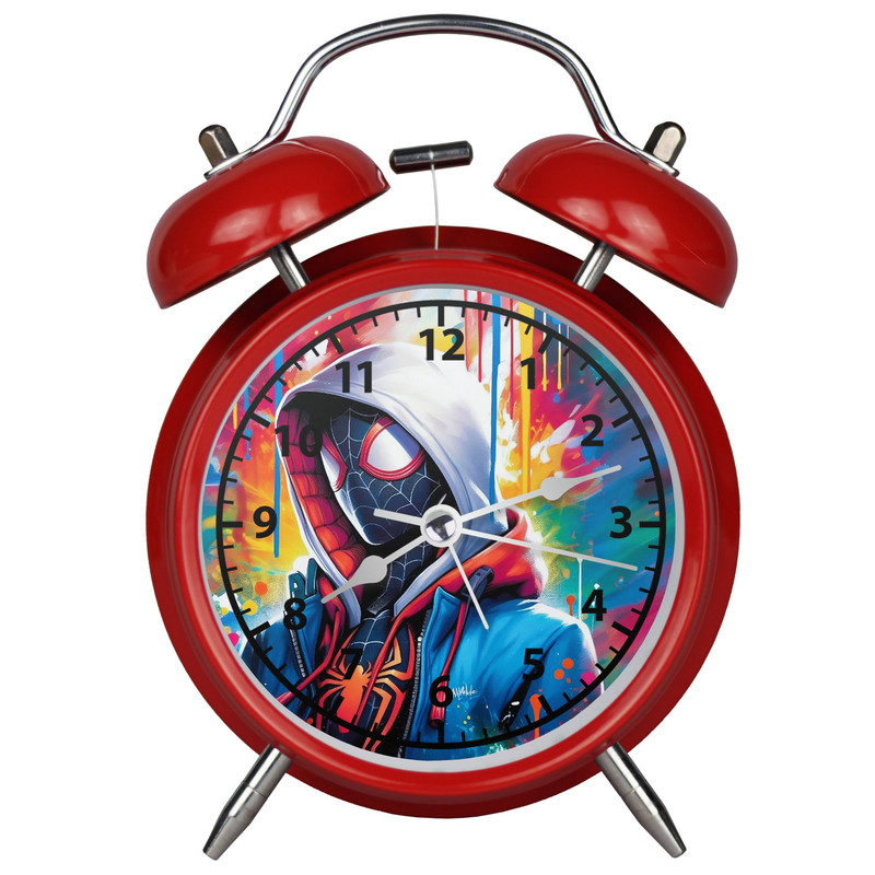 ساعت رومیزی طرح اسپایدرمن spiderman