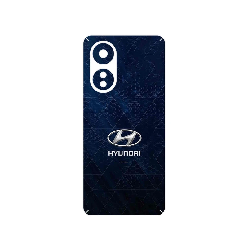 برچسب پوششی ماهوت مدل Hyundai_Logo مناسب برای گوشی موبایل اپو A58 4G