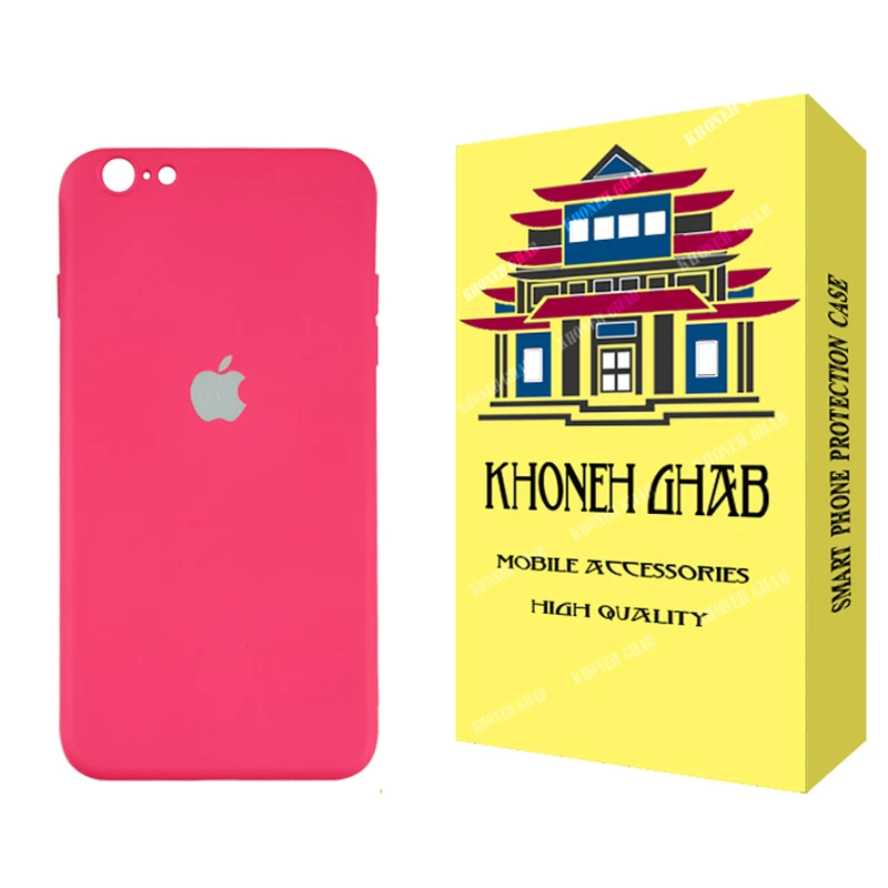 کاور خونه قاب مدل سیلیکونی مناسب برای گوشی موبایل اپل  iPhone 6 Plus