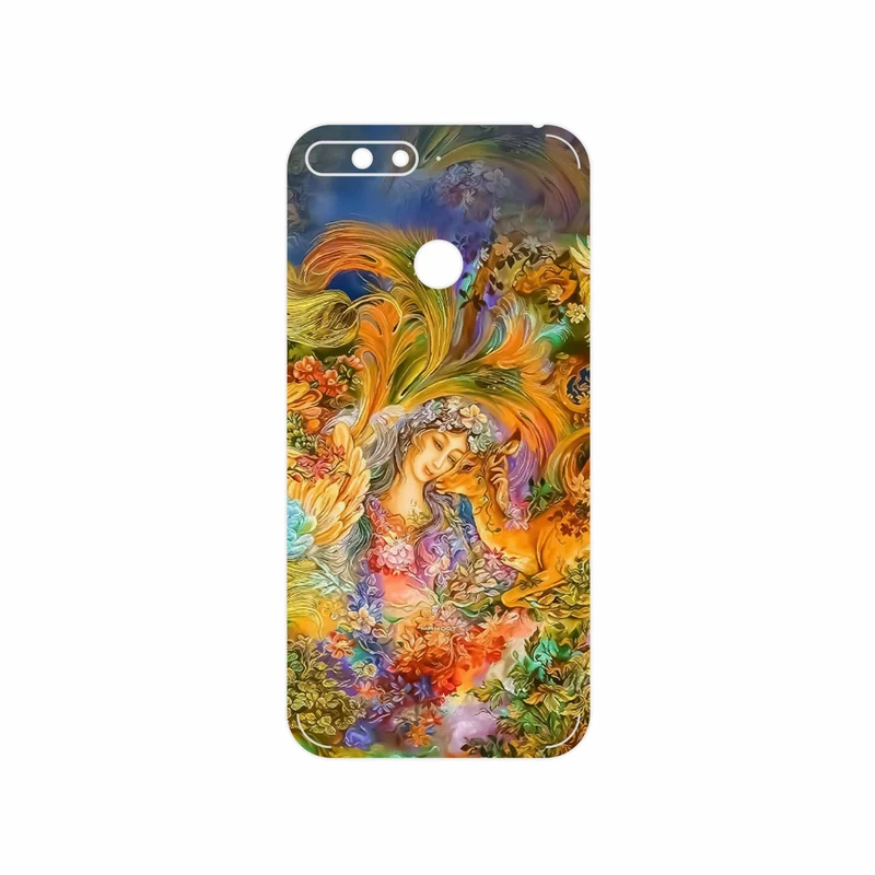 برچسب پوششی ماهوت مدل Persian miniature 3 مناسب برای گوشی موبایل هوآوی Y6 Prime 2018