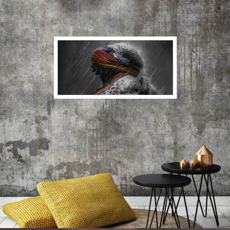 تابلو بکلیت طرح لاک پشت های نینجا مدل W-S4544