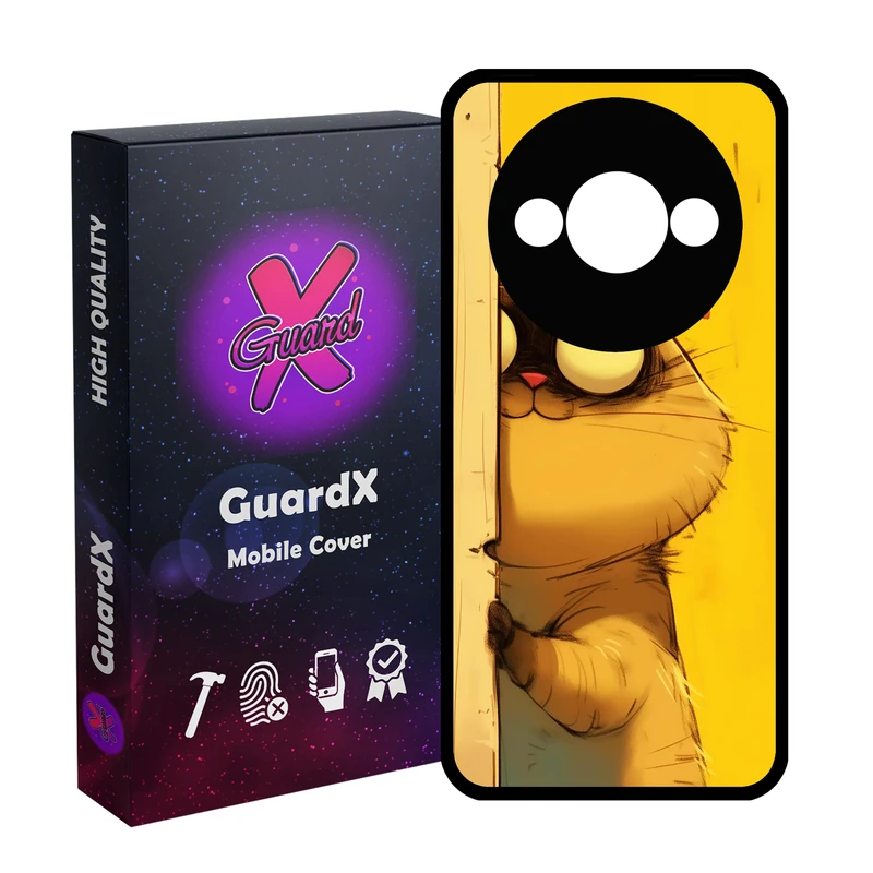 کاور گارد ایکس طرح Cat مدل 10729 مناسب برای گوشی موبایل شیائومی Redmi A3 4G/ A3X 4G/ Poco C61