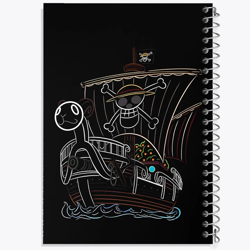 دفتر لیست خرید 50 برگ خندالو طرح انیمه وان پیس کد N4643