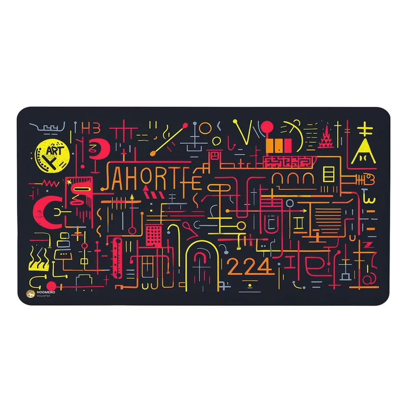 ماوس پد هومرو مدل MX2242 طرح هنری معماری