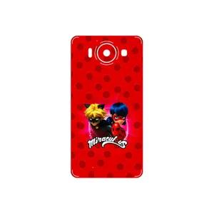 MAHOOT Ladybug and Cat Noir Cover Sticker for Microsoft Lumia 950