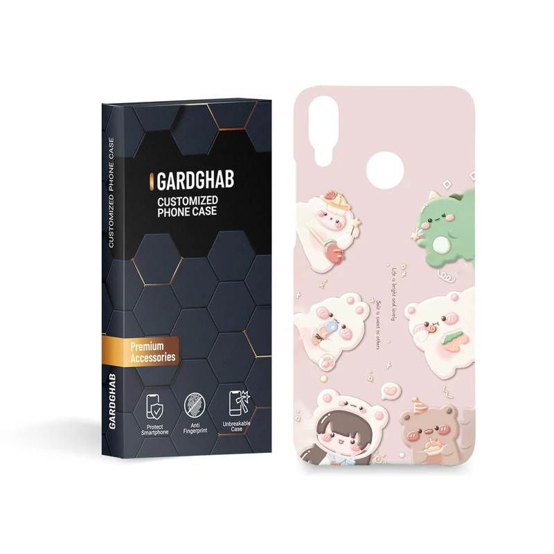 کاور گارد قاب مدل فانتزی مناسب برای گوشی موبایل هوآوی Y9 2019