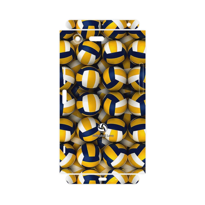 برچسب پوششی ماهوت مدل Volleyball-FullSkin مناسب برای گوشی موبایل سونی Xperia XZ Premium
