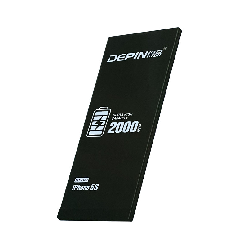 باتری موبایل دپین مدل Ultra High Capacity ظرفیت 2000 میلی آمپر ساعت مناسب برای گوشی موبایل اپل IPHONE 5S