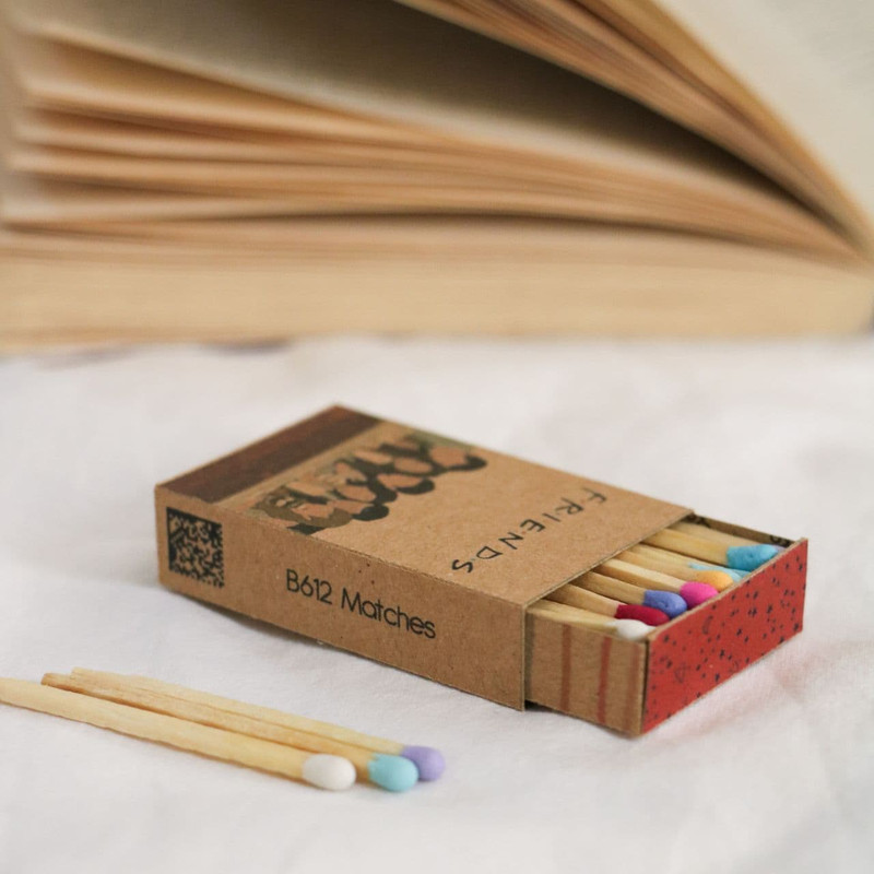 کبریت مدل B612 طرح فرندز کد B612 - 108