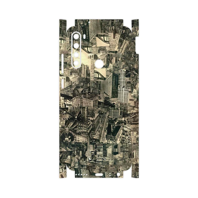 برچسب پوششی ماهوت مدل Collage of Skyscraper-FullSkin مناسب برای گوشی موبایل شیائومی Redmi Note 8T