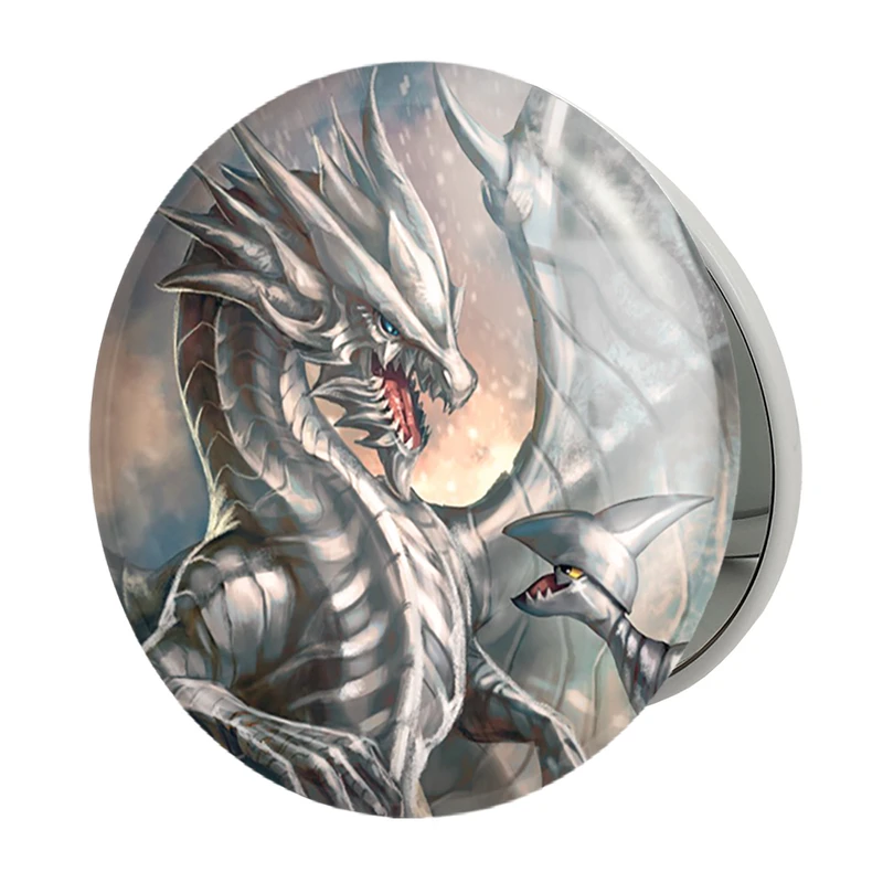 آینه جیبی خندالو طرح بازی شکارچی هیولا (Monster Hunter) مدل تاشو کد 33205