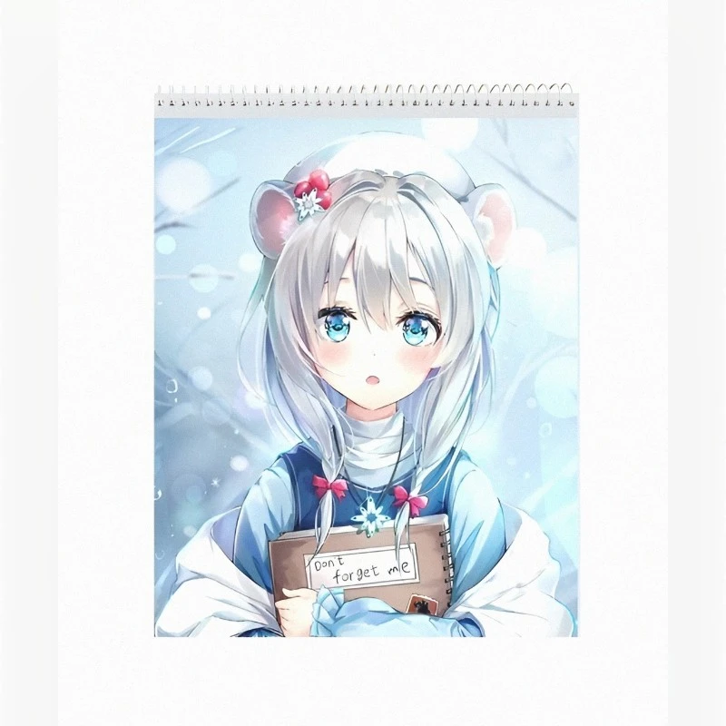 دفتر نقاشی 50 برگ طرح انیمه کد 08