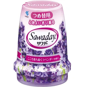 ژل خوشبوکننده هوا کوبایاشی سری نیو ساوادی مدل Lavender حجم 140 میلی لیتر