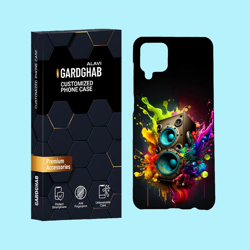 کاور گارد قاب علوی مدل ساز و موزیک مناسب برای گوشی موبایل سامسونگ Galaxy A12