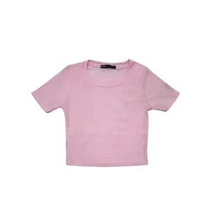 کراپ‌تاپ آستین کوتاه زنانه مدل SRM-0910