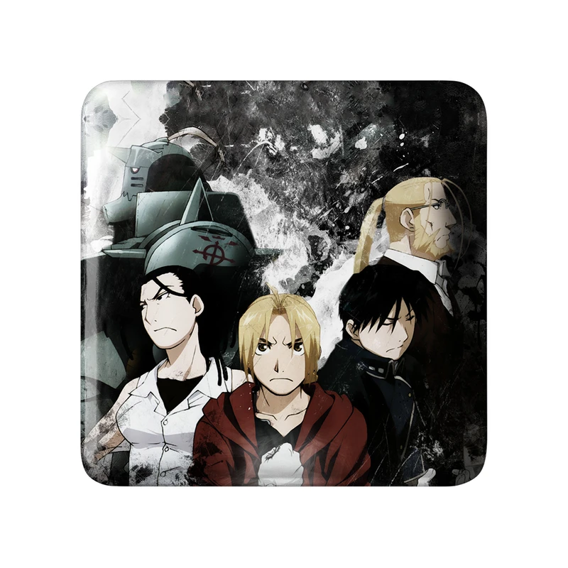 مگنت خندالو طرح ادوارد الریک و دوستان انیمه کیمیاگر تمام فلزی Fullmetal Alchemist کد 12667