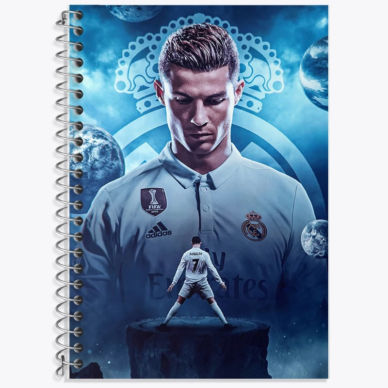 دفتر لغت 50 برگ خندالو طرح کریستیانو رونالدو کد F2065
