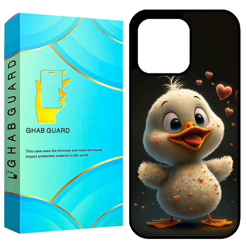کاور قاب گارد طرح جوجه اردک مدل GCHP14PM مناسب برای گوشی موبایل اپل iPhone 14 Pro Max