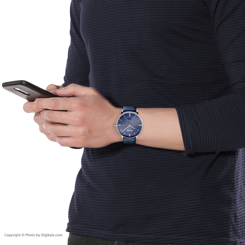 ساعت مچی عقربهای مردانه اسکمی مدل 9083bl ساعت مچی عقربهای مردانه اسکمی مدل 9083bl