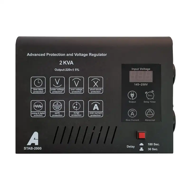 استابلایزر فمتو الکتریک مدل هوشمند ظرفیت 2000 ولت آمپر