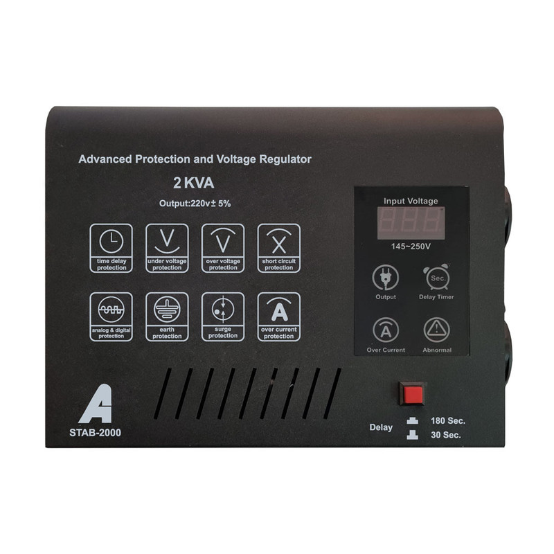 استابلایزر فمتو الکتریک مدل هوشمند ظرفیت 2000 ولت آمپر