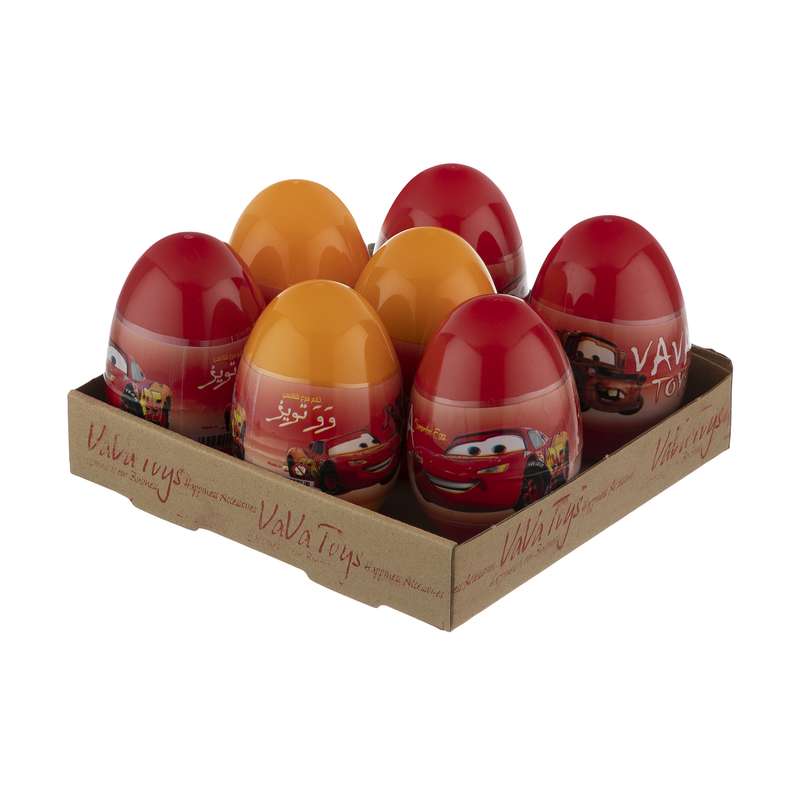 اسباب بازی شانسی ووتویز مدل Cars مجموعه 7 عددی