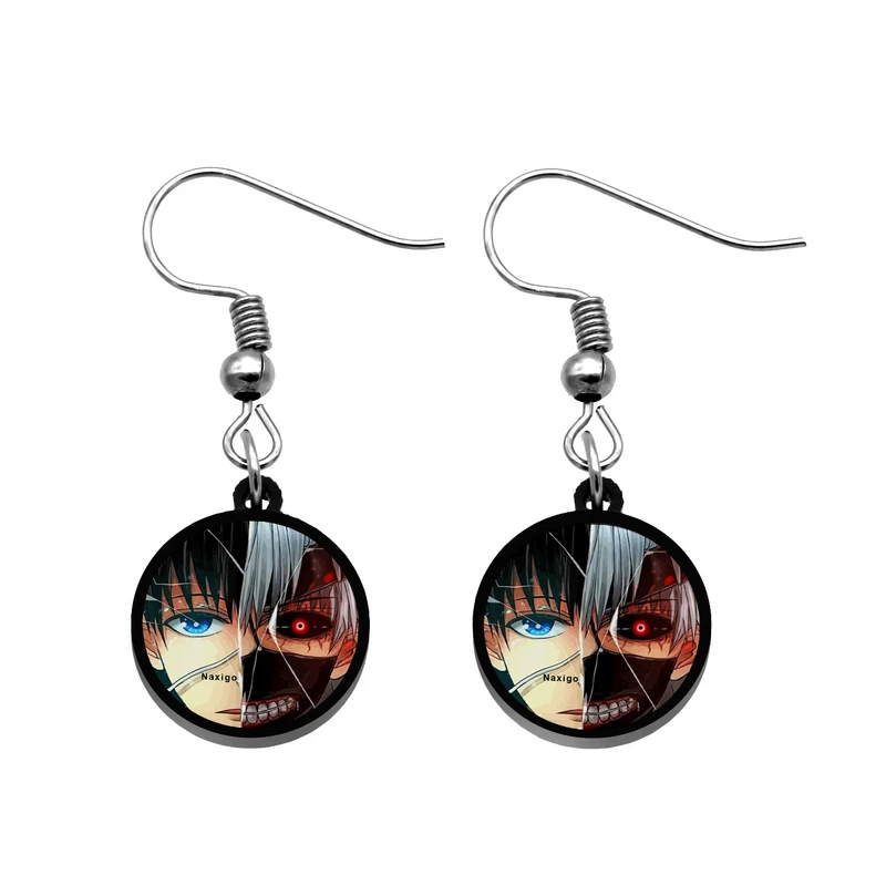 گوشواره زنانه ناکسیگو مدل شب تاب طرح Death Note کد ES8422