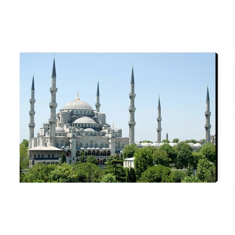 تابلو شاسی عرش طرح گردشگری ترکیه مدل مسجد سلطان احمد (مسجد آبی) کد As6035