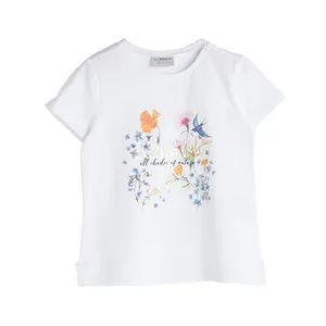 تی شرت آستین کوتاه دخترانه ال سی وایکیکی کد 152