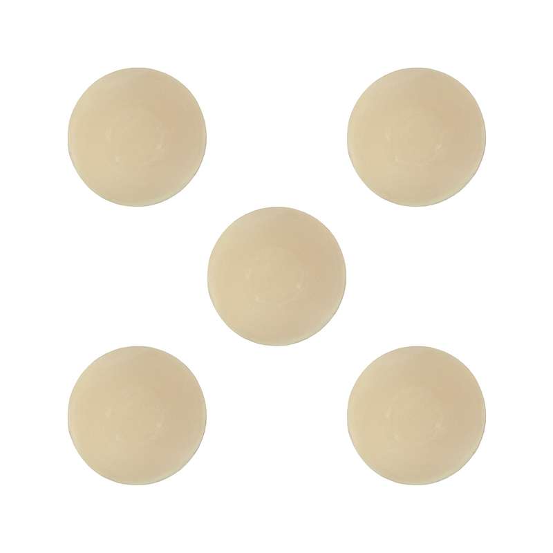 بشقاب دیوارکوب سفالی خام کد D30 بسته 5 عددی