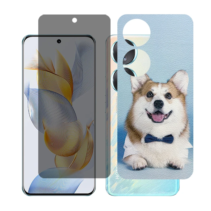 محافظ صفحه نمایش حریم شخصی گلس مدل Together مناسب برای گوشی موبایل آنر 70 به همراه برچسب پوششی