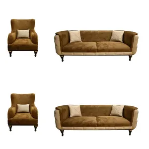 مبل راحتی هشت نفره مدل تندیس پشت لمسه