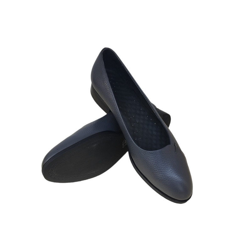 کفش زنانه مدل ســــالومه 2 چرم طبیعی رنگ طوسی