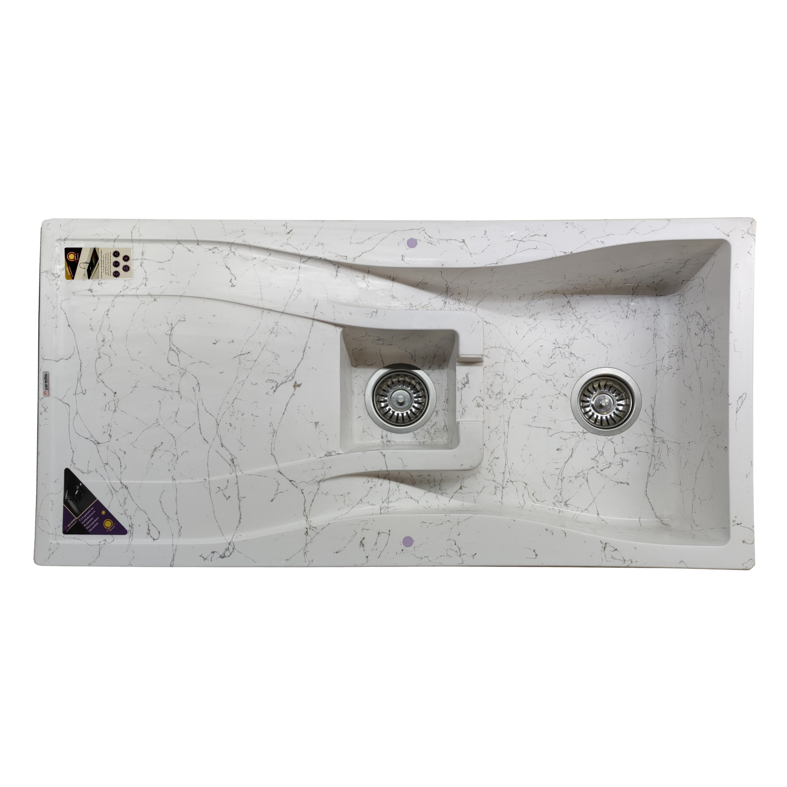 سینک ظرفشویی پارادایز مدل TURKEY151- WGS توکار سینک ظرفشویی پارادایز مدل TURKEY151- WGS توکار