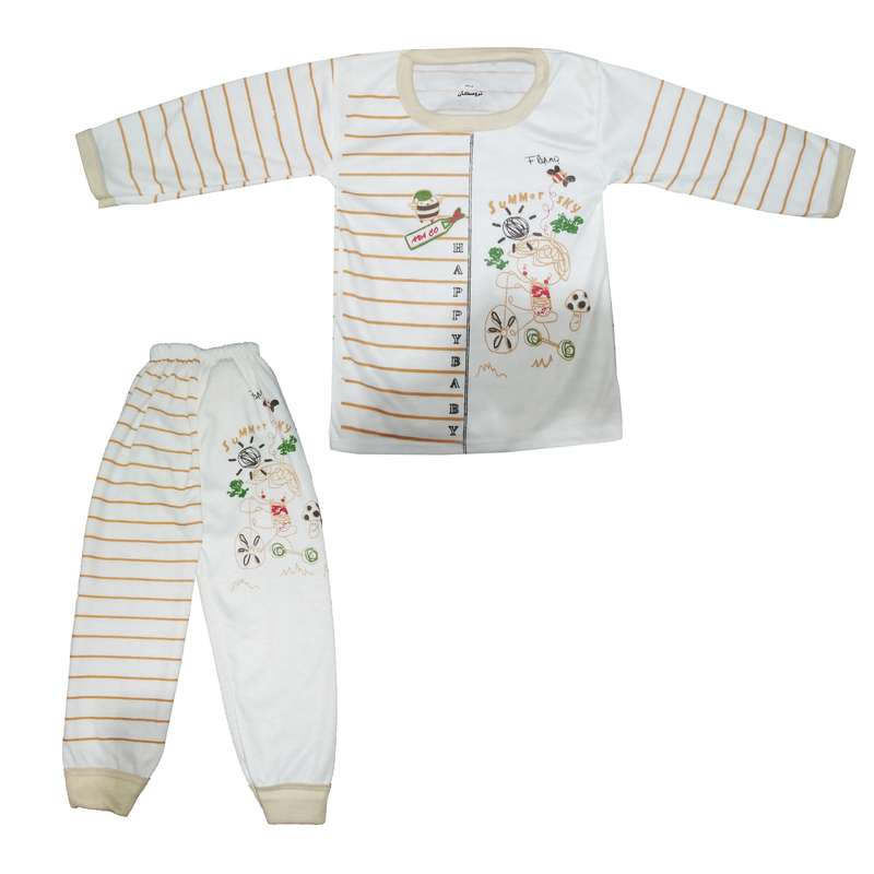 ست تی شرت و شلوار نوزادی تروسکان مدل BIK