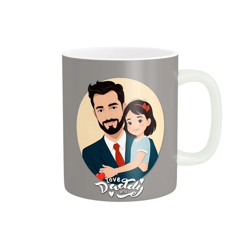 ماگ پادآفرین مدل روز پدر روز مرد همسر کد PM1471