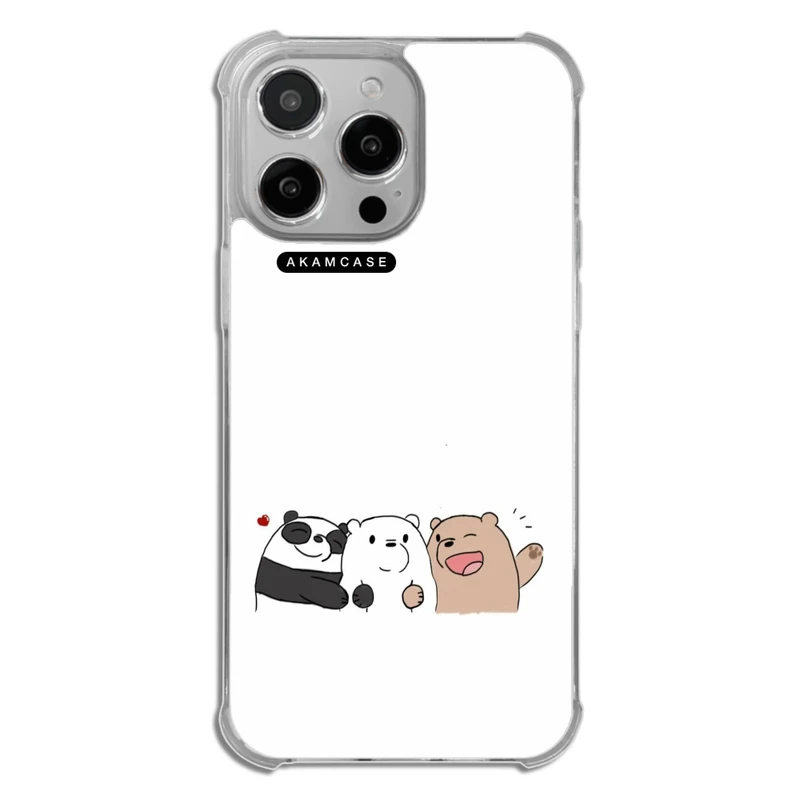 کاور آکام مدل AMCWTA14PROMAX-BARE BEAR14 مناسب برای گوشی موبایل اپل iPhone 14 Pro Max