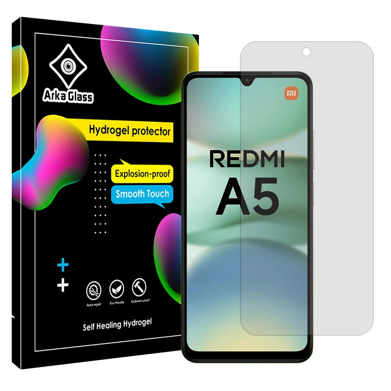 محافظ صفحه نمایش شفاف آرکا گلس مدل Tough مناسب برای گوشی موبایل شیائومی Redmi A5 4G