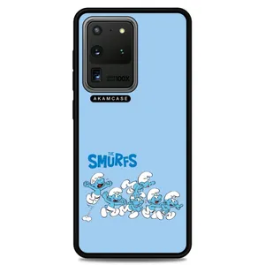 AKAM AMC-WSGS20U-SMURFS-27 Cover For Samsung Galaxy S20 Ultra