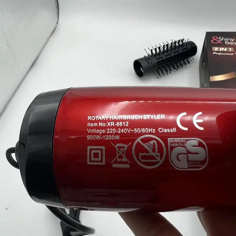 سشوار برس دار چرخشی بیوتی اند شاینی مدل XR-8812