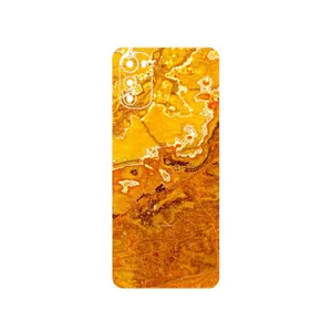 MAHOOT Gold Marble Cover Sticker for Motorola Moto E32s